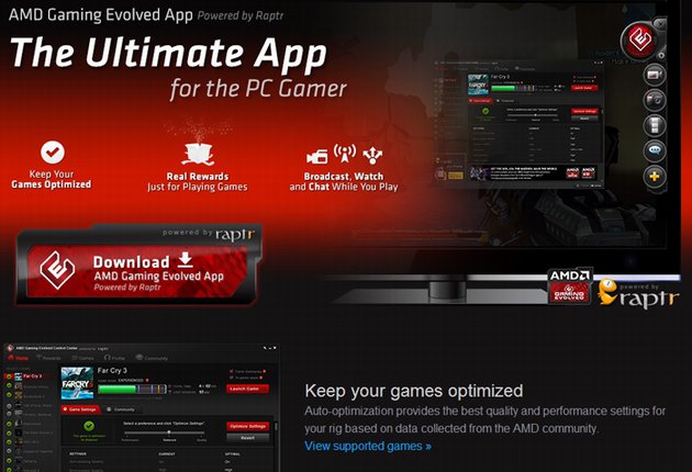 AMD opouští aplikaci Gaming Evolved