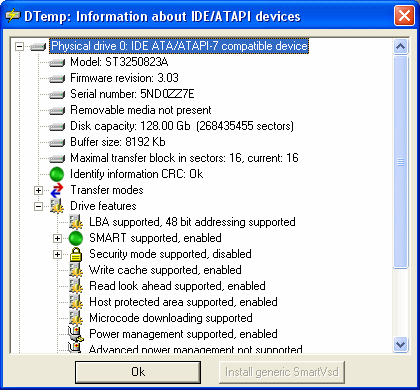 Megatest 250GB disků: 1. část