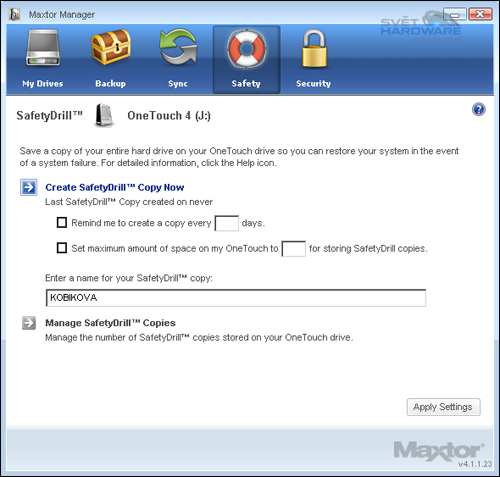 Test 500GB 3,5" externích pevných disků: 1. část
