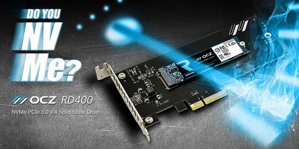 OCZ RD400: rychlá M.2 SSD s NVMe