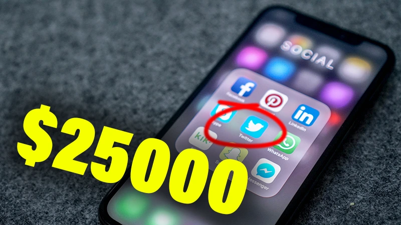 Lidé se snaží prodávat iPhony s originální ikonou Twitteru až za 25.000 USD