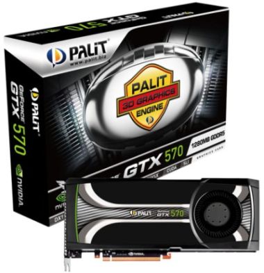 Palit představuje rovnou dvě GeForce GTX 570