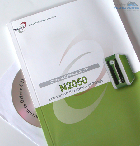 Thecus N2050 Deluxe Edition - eSATA v krabici