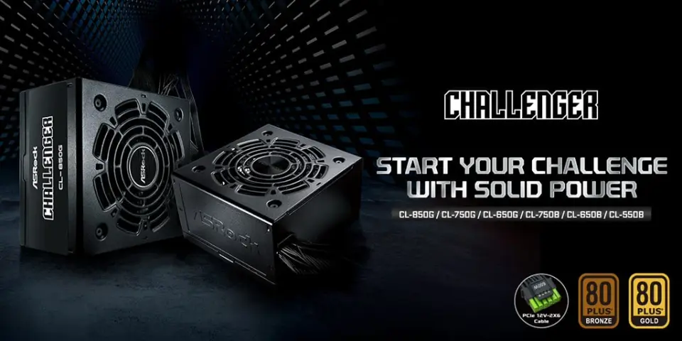Zdroje ASRock Challenger