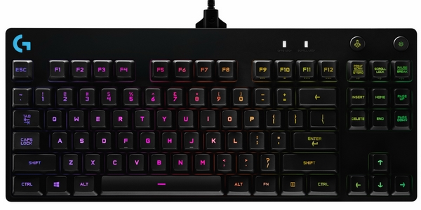 Logitech přináší mechanickou herní klávesnici G Pro v přenosném provedení