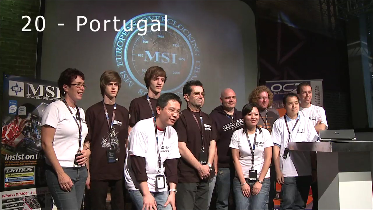 Finále evropského mistrovství v přetaktování s MSI