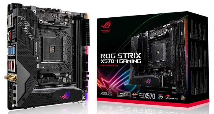 Asus si připravil párek desek ROG X570 formátu Mini ITX a DTX