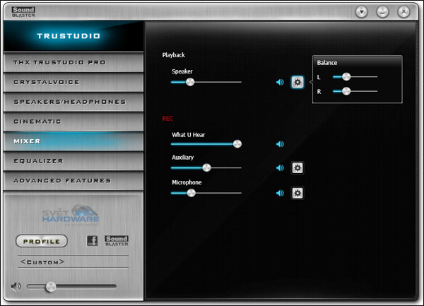 Creative Recon3D Omega a Tactic3D Wrath v testu