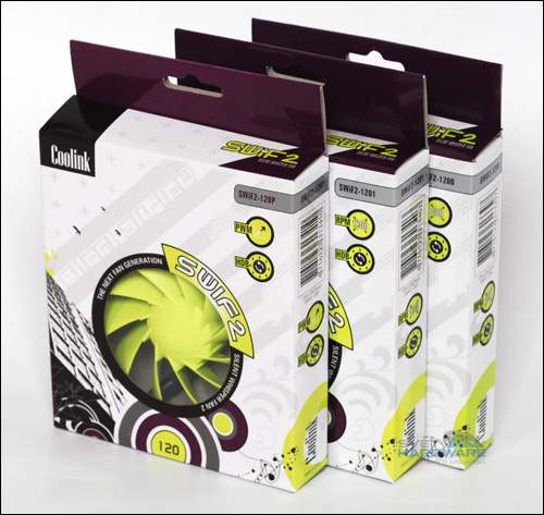 Coolink a Noctua: NF-F12 PWM proti všem