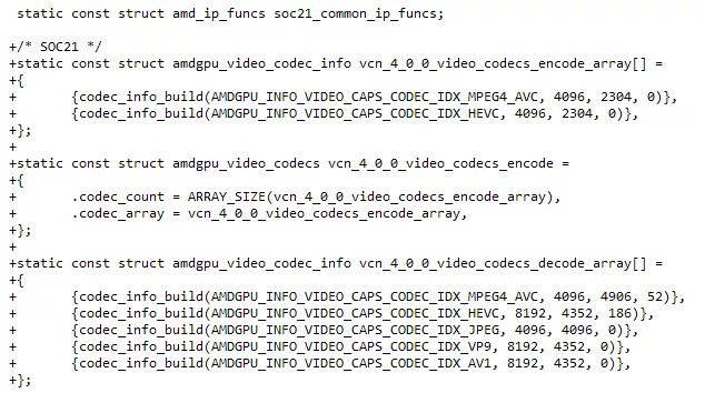 AMD Video engine 4.0 v detailech, podpora kódování AV1 zatím chybí