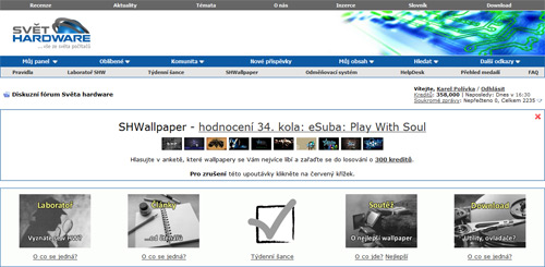 SHWallpaper - 34. kolo eSuba: Play With Soul: který je nejlepší?