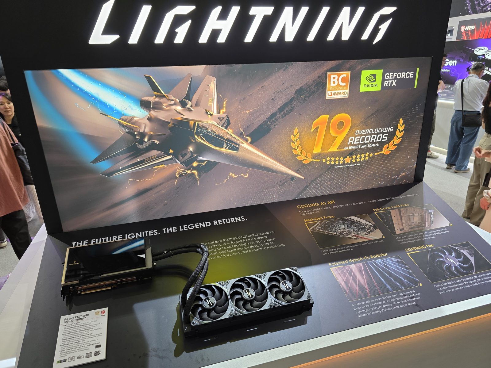 Computex 2026: MSI ukázalo inovativní grafiky RTX 5090