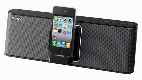 Tři reprosoustavy pro iPody od Sony