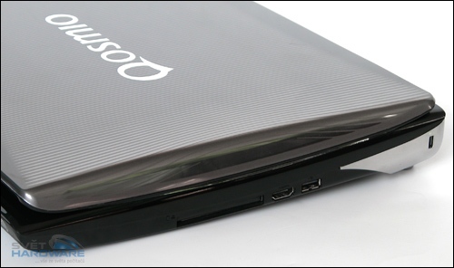 Test herních notebooků: Toshiba Qosmio F50