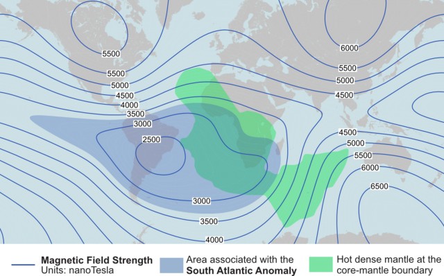 Jižní Afrika jako epicentrum počínajícího přepólování Země?
