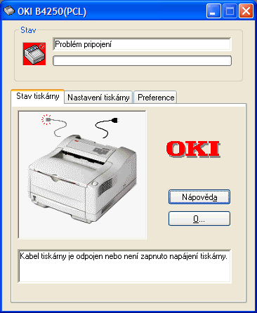 OKI B4250n: LED technologie tisku