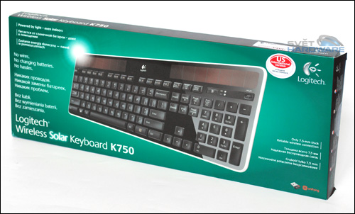 Logitech K750: klávesnice dobíjená světlem
