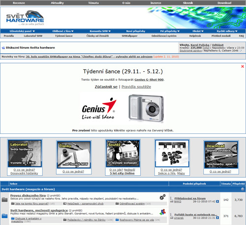 Týdenní šance s Genius (29.11. - 5.12.)