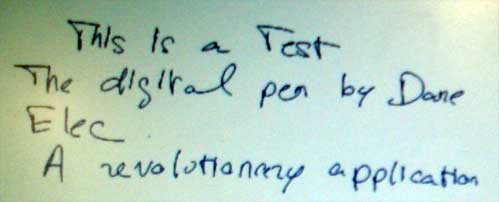 Dane-Elec představila na letošním DCC elektronické pero