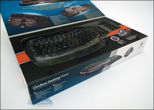 Logitech Cordless Desktop Wave - Ergonomie na prvním místě