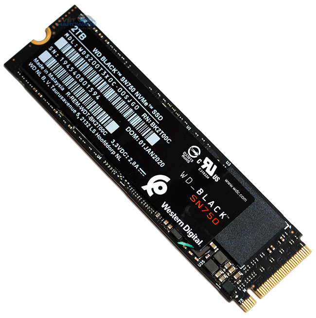 WD Black SN750: výkonné SSD pro slot M.2