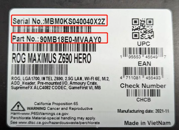 Asus potvrdil, že některé špatně vyrobené Z690 Hero umírají, o které jde?