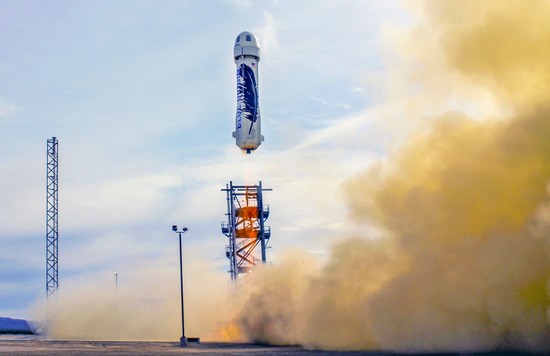 Čtvrtý let rakety od Blue Origin bude možné sledovat živě