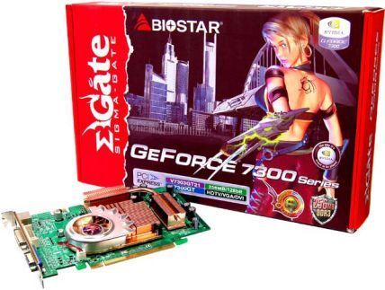 2 x GeForce 7300 GT od Biostaru