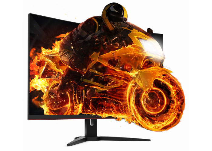 AOC uvádí cenově dostupné zakřivené herní LCD G1