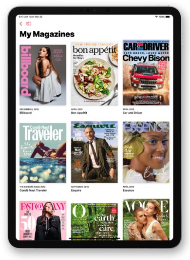 Předplatné Apple News+ přináší přes 300 magazínů