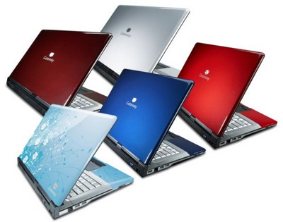 Gateway a nové barevné variace notebooků série M a T