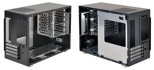 Lian Li PC-M25: malá skříň s hot-swapovací HDD šachtou