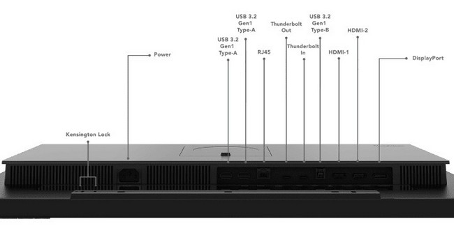 Lenovo si chystá 24" monitor s Thunderboltem 4 v dokovací stanici