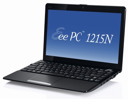 ASUS Eee PC 1215N Atom D525 a NVIDIA ION oficiálně