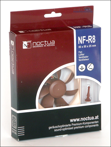 Noctua NF-R8 - osmicentimetrový solitér