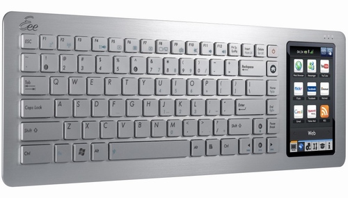 Asus oficiálně představil EeeKeyboard PC