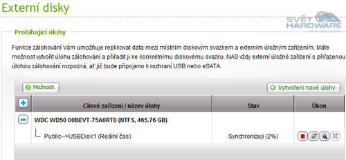 QNAP TS-879 Pro: firmware 3.5 se ukazuje