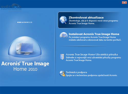 Acronis True Image Home 2010: co umí?