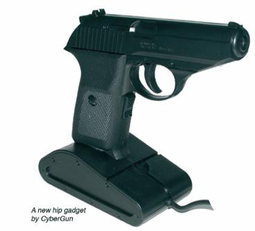 Počítačová myš ve tvaru pistole