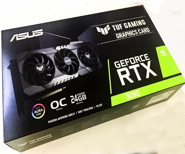 RTX 3090 Ti je blízko, ukázal se Asus TUF