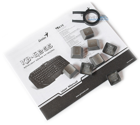 Genius KB-G265: podsvícení levně