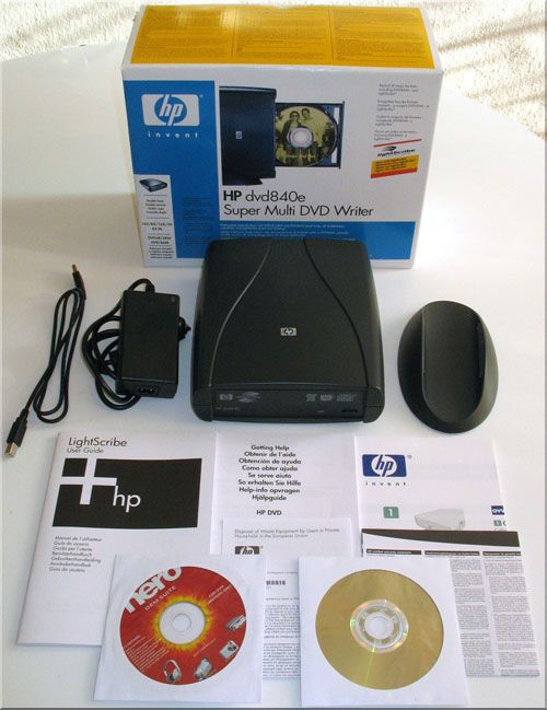 HP DVD-840e aneb zakuklená LG GSA-4166B