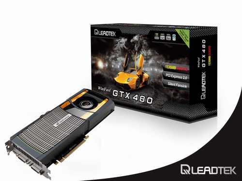 Také Leadtek uvádí své karty s GeForce GTX 400