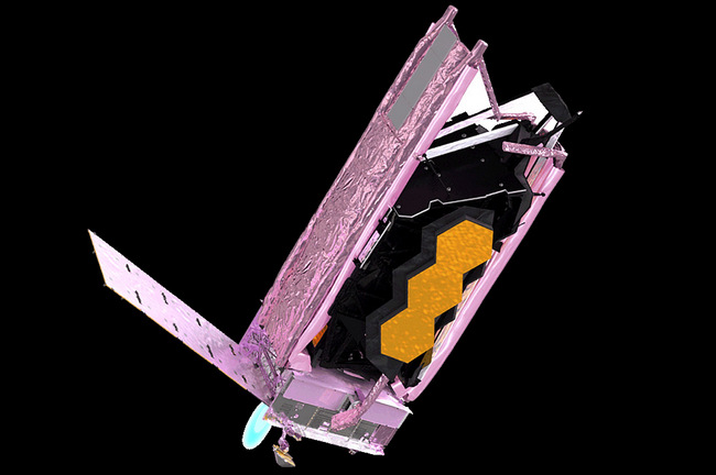 Webb už je po druhém zážehu téměř ve třetině cesty, brzy začne rozkládat štít