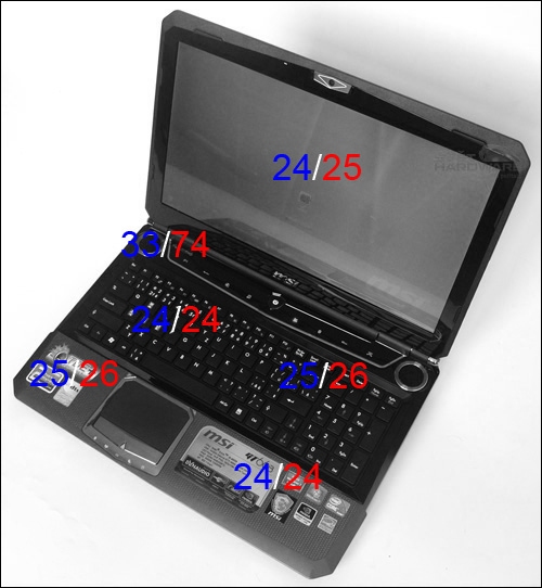 MSI GT663: zaměřen na hry