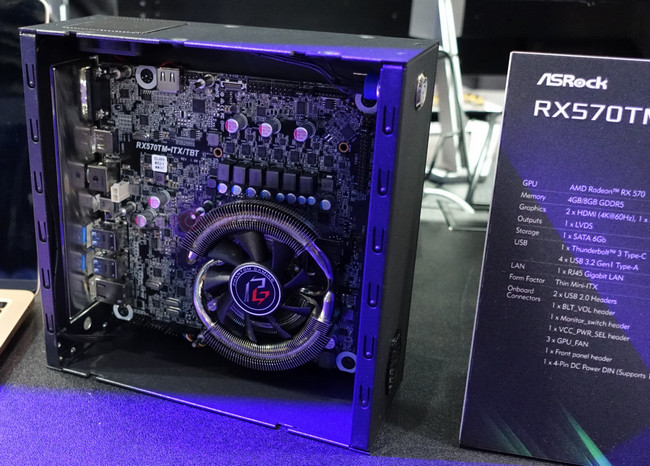 ASRock RX570TM-ITX TBT: opravdu rozená externí grafika
