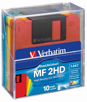 Verbatim bude pokračovat s výrobou 3,5" disket