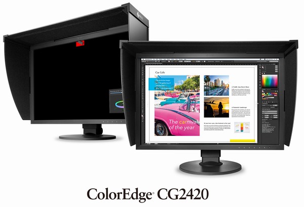 EIZO CG2420 a CS2420: 24" LCD pro grafiky