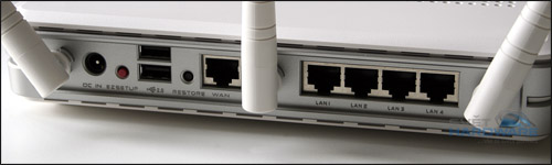 ASUS WL-500W: k WiFi ještě USB