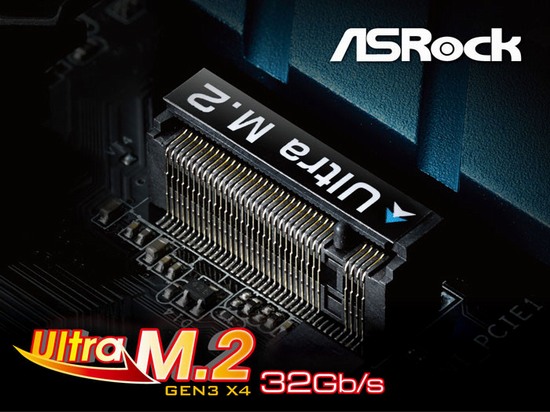 ASRock nabídne 32Gbps slot pro SSD
